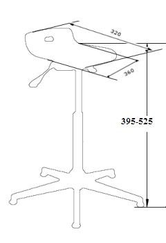 Wymiary hokera warsztatowego Techno Standard